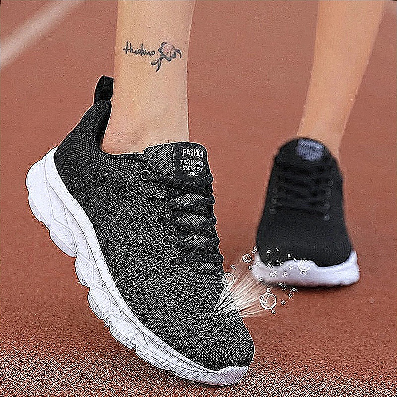 Women Sport Shoes Fashion Platform Sneakers Ladies Spring Summer Flats Running Shoes for Women Casual Shoes Mesh Jogging Tennis
