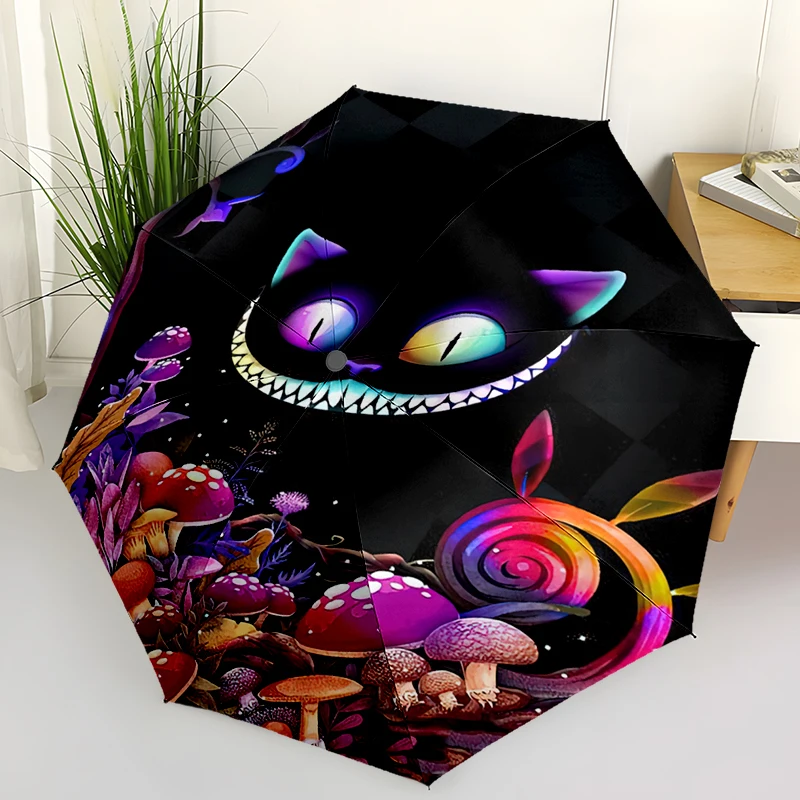 

Cat Automatic Umbrella, Compact Design with 8 Ribs, Outdoor Leisure and Daily Use-ideal Gift