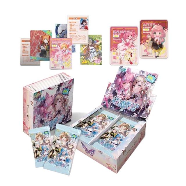 Goddess Story Collection Cards Flower Girl NS 02 Box Beautiful Color Acg  Table Games Party Games Cards - AliExpress 26