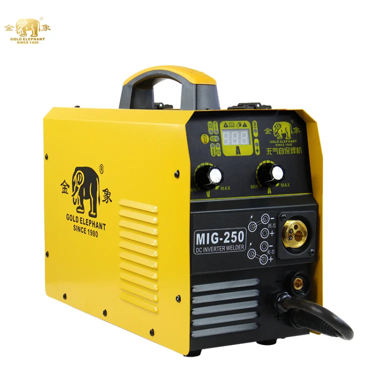 MIG-250 High Efficiency Inverter CO2 GAS Shielded MIG welding machine