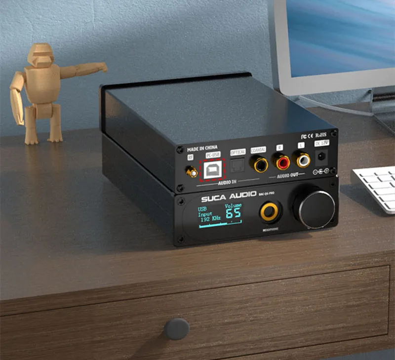 جديد DC12V XMOS XU208 USB DAC فك CSR8675 بلوتوث 5.0 6.35 مللي متر LM49720 TPA6120 سماعة Preamp HIFI المنزل مضخم الصوت