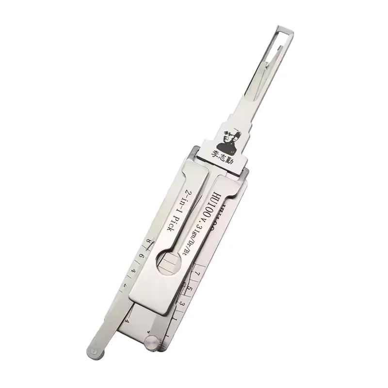 LISHI 2-in-1 HU100 V.3 Schlossöffner-Decoder Zündungs- und Kofferraumwerkzeug für Cadillac, neue Opel- und Buick-Modelle, Innenfräsen – Detail 4
