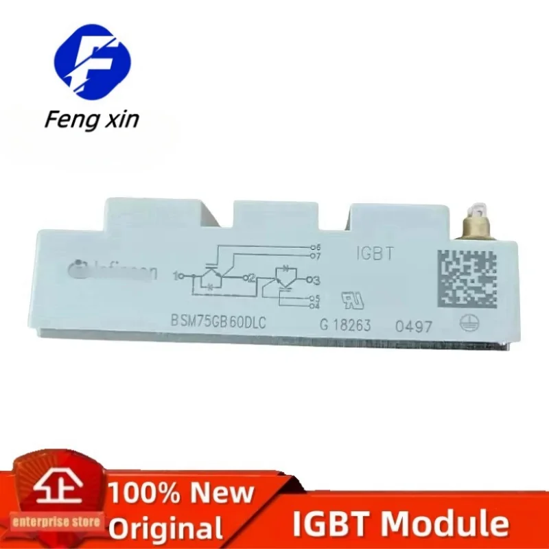 

BSM75GB60DLC New Original 600V 100A 355W IGBT Module BSM 75GB60DLC BSM75GB60DLCHOSA1 BSM75GB60 BSM75GB60DLC