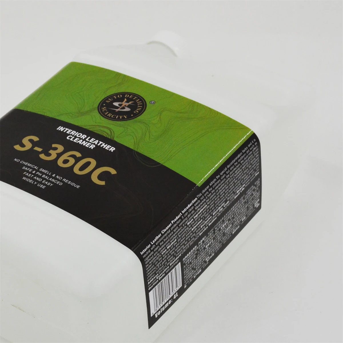 스카시티 4L S-360C 자동차 실내 스프레이 가죽 클리너