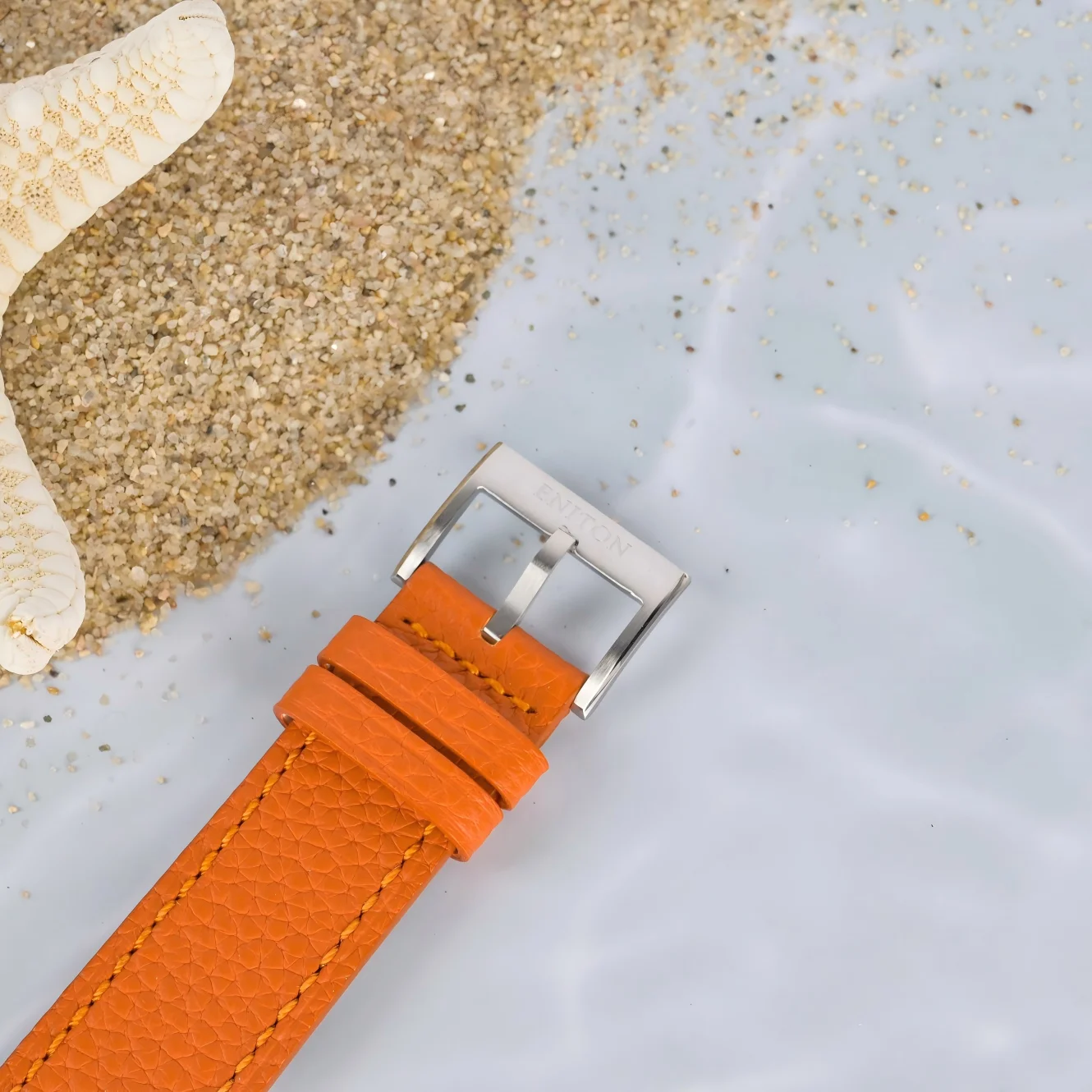 ENITON Quartz Watches Fluororubber Band FKM 316L Steel Swiss 5030D Movement Men Fashion Watch Sapphire Crystal Luminous Watch