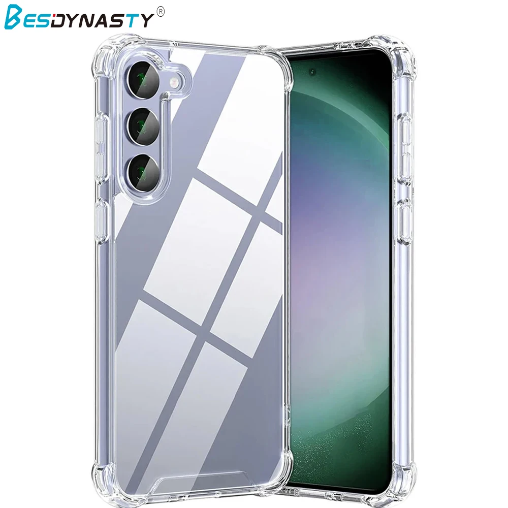 

Hybrid Shockproof Case For Samsung Galaxy S24 S23 S21 FE S22 Plus Ultra Clear Hard Case For Samsung A54 A34 A24 A14 A04S A53 A33