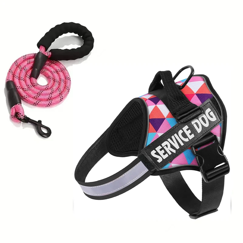 Dog Chest Strap Night Reflective Adjustable Explosion Proof Large Dog Tank Top Traction Rope Specially Designed for Walking