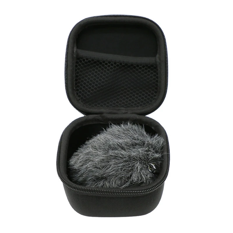 For Rode Me-L Camera Microphone Organizers Hard EVA Bag Carrying Case Dropship