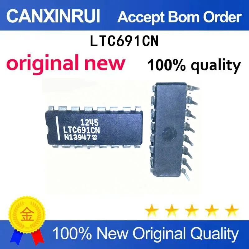 

(5-100 Pieces) LTC691CN LTC691 DIP-16 monitoring chip, brand new in stock