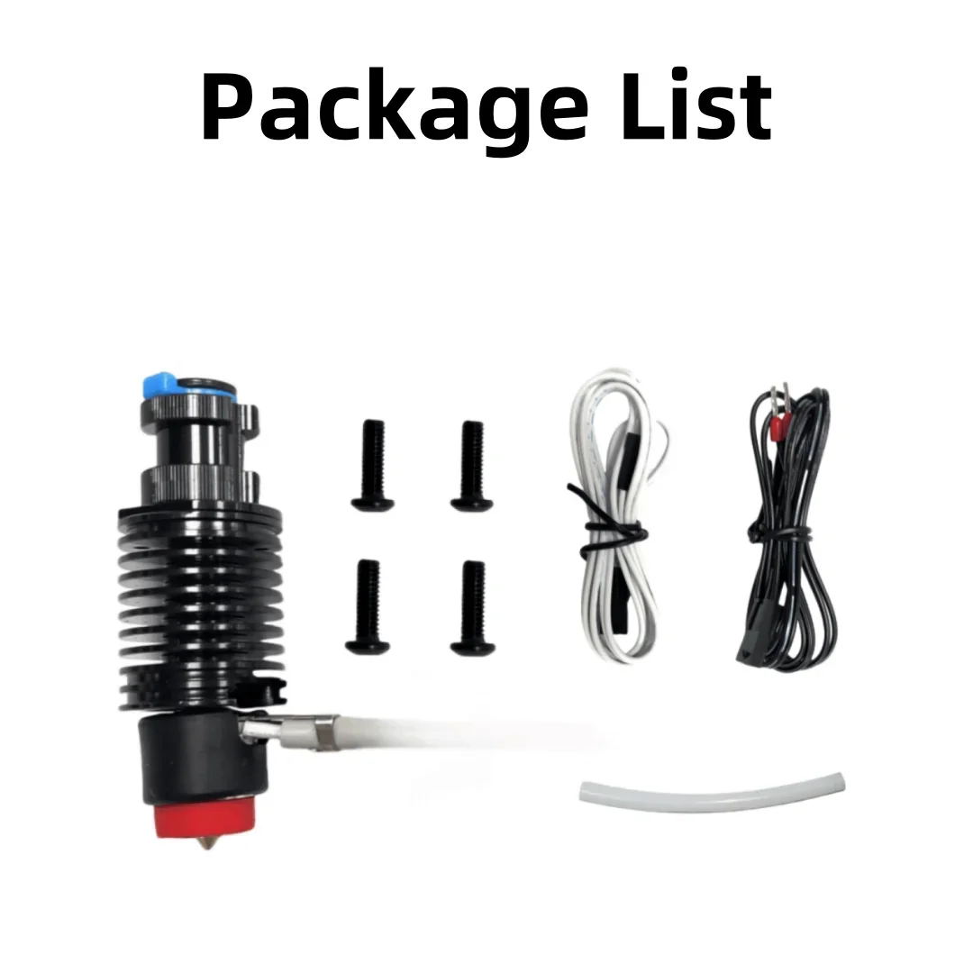 For E3D Revo Hotend Kit V6 Radiator Brass Nozzle Ceramic Heating Core 104Nt Thermistor for E3D Revo 3D Printer Parts view 5
