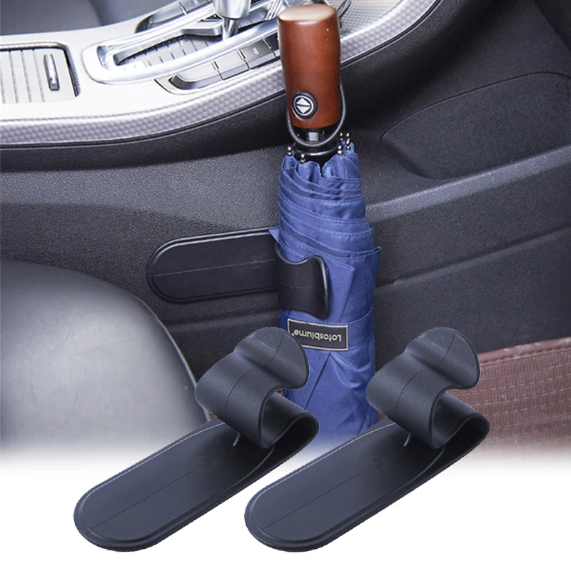 Multifunctional Car Fastener Clip Mini Umbrella Holder Clip Hook Universal Car Trunk Mounting Bracket Interior Auto Accessories