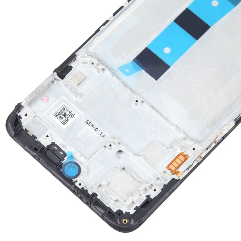 Marco medio para Redmi Note 12 4G, carcasa frontal, placa de bisel de marco LCD