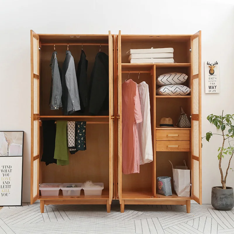 Customized Vintage Wardrobes Small Modern Tall Space Saving Wardrobes White Storage Bedroom Armadio Guardaroba Bedroom Furniture