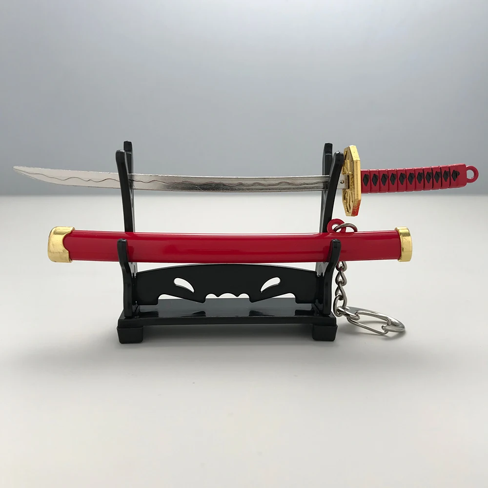 Super Warrior Samurai Sword Keychain Set