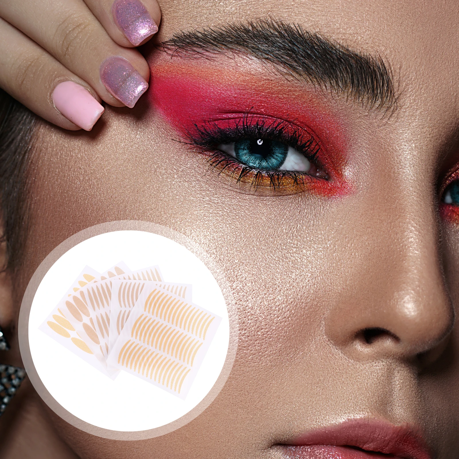 

50SheetDoubleEyelidTapeInvisibleStickersComfortablePerfectMakeupToolBreathableMedicalAidEyelidLiftStripsEasyToUseIdealGift