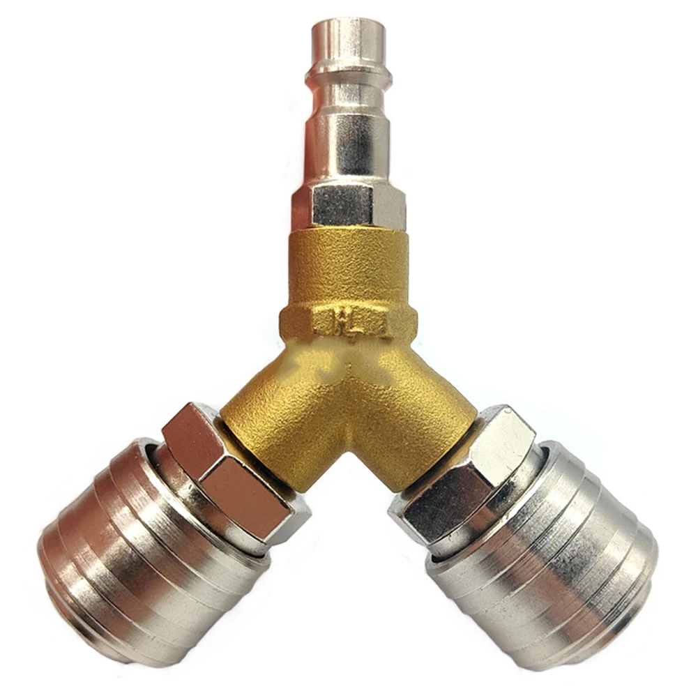 

14-дюймовый промышленный распределитель сжатого воздуха, пневматический разъем для двойного использования инструментов с компрессорами европейского стандарта