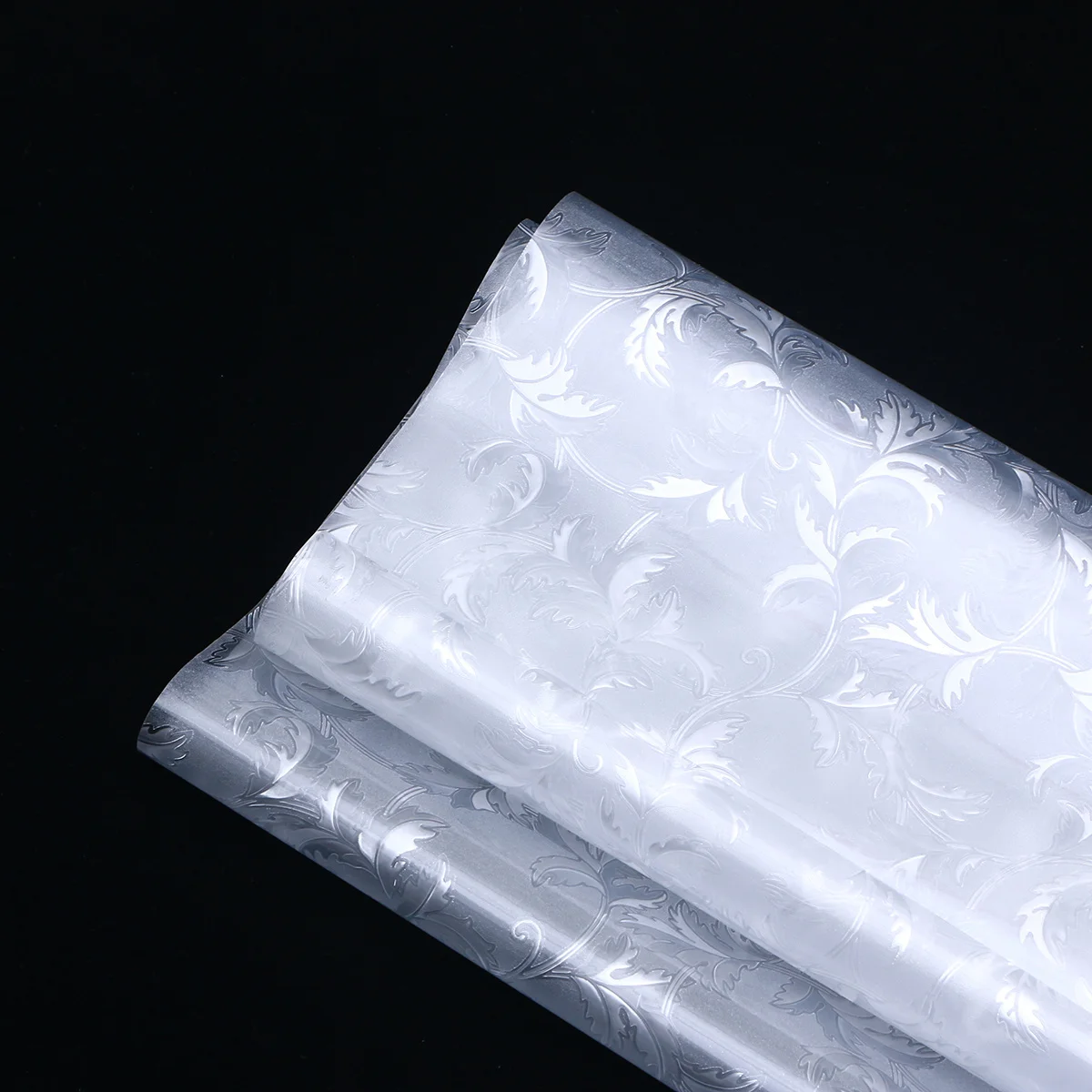 1 لفة 45x100 سنتيمتر ثلاثية الأبعاد ملصقات نافذة الأشعة فوق البنفسجية طبقة حماية الحرارة العازلة الزخرفية ملصق مائي للمنزل مكتب زجاج الستار ملصقات #3