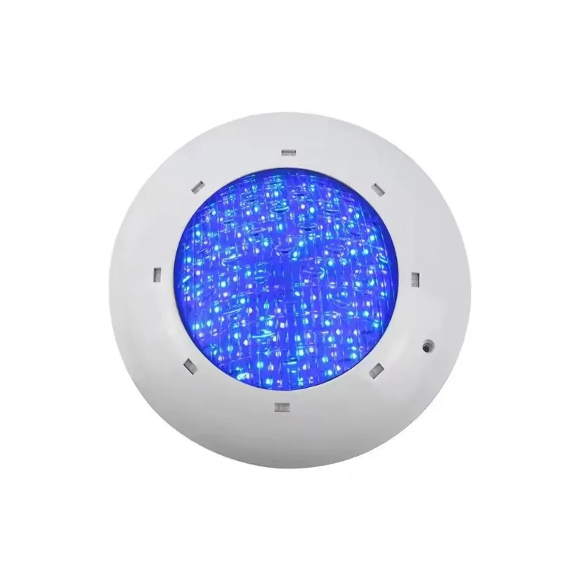 

LED swimming pool light, round lighting, wall-mounted pool decorative light, colorful remote control landscape underwater