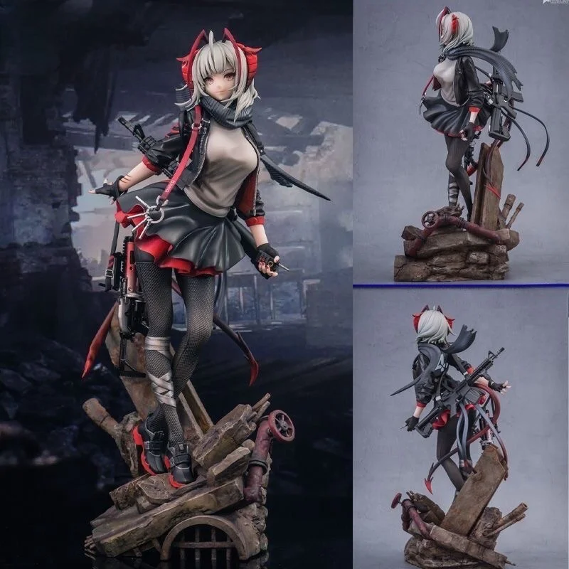 26.5cm Arknights Anime Game Figure W Armed Beautiful Girls Model Toys PVC Action Figurine Statue Collect Decorative Doll