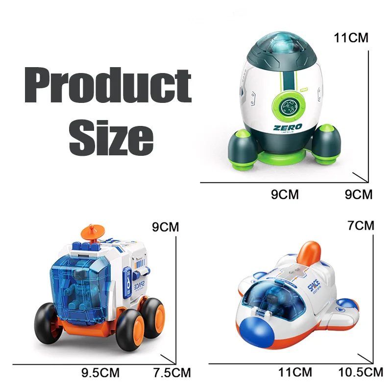 لعبة لغز طراز سيارة الجمود للأطفال ، رائد الفضاء ، الصواريخ ، سفينة الفضاء ، التشوه ، الفضاء ، الاستكشاف ، هدية للصبي والفتاة