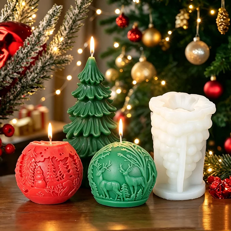 Candle Making Books For Beginners - Creativity DIY Christmas Tree Ball Candle