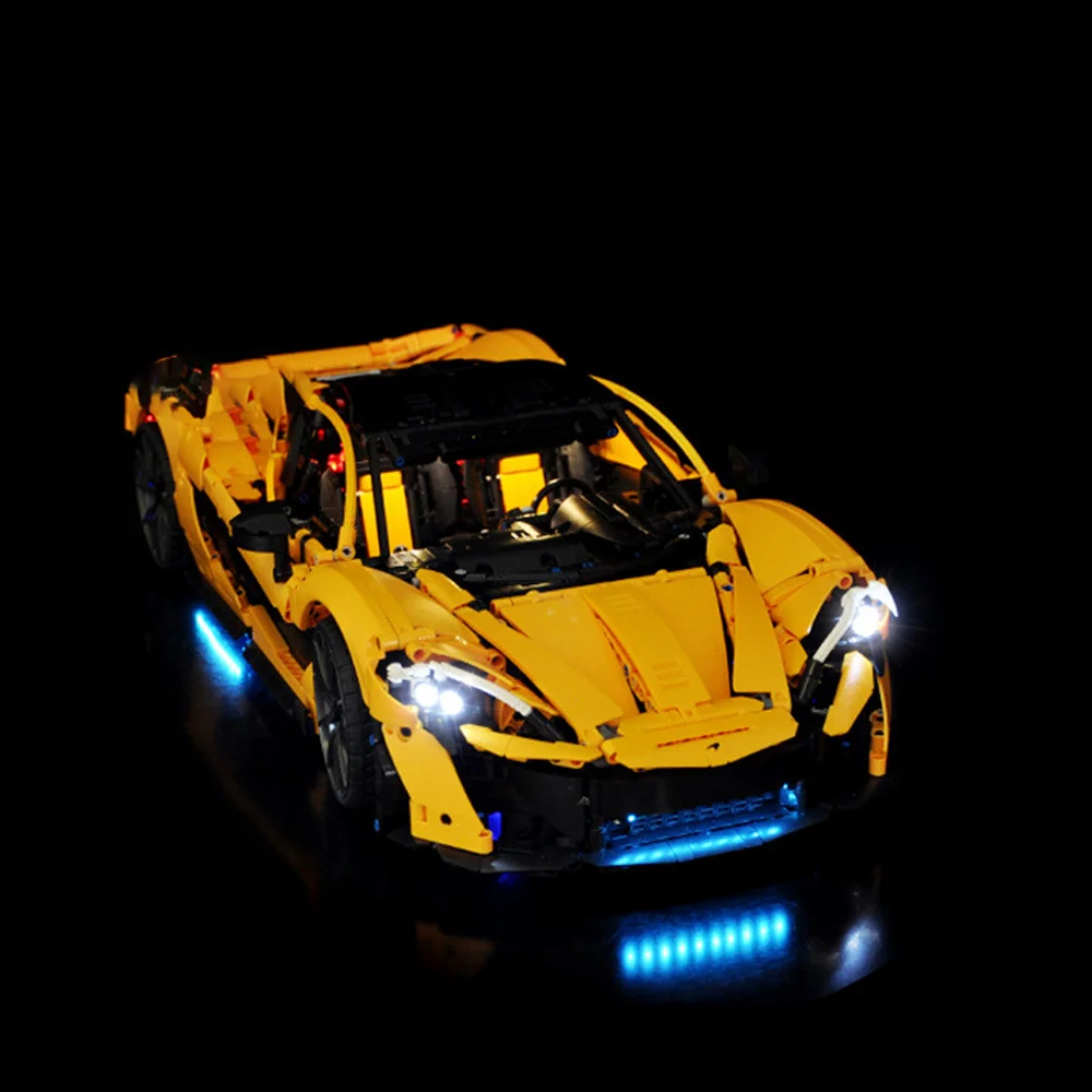 LYBMTWF Led Light dla 42172 McLaren-P1 - Zestaw oświetlenia LED kompatybilny z modelem klocków - NIE wchodzi w skład zestawu modeli