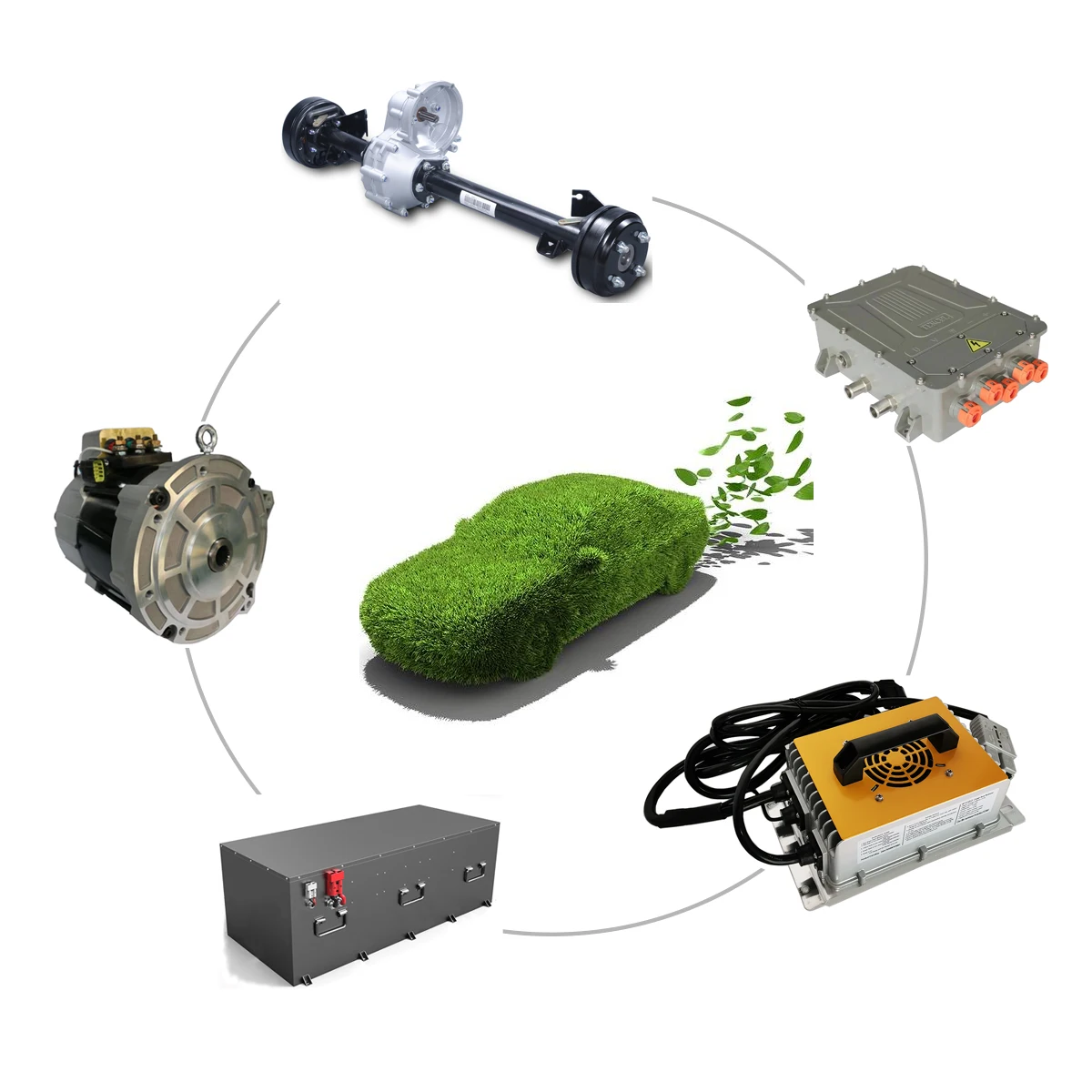 Programmatore Controller motore carrello da Golf batteria al litio Kit di conversione auto elettrico 20kW per PONTIAC SATURN GMC VAUXHALL JAGUAR