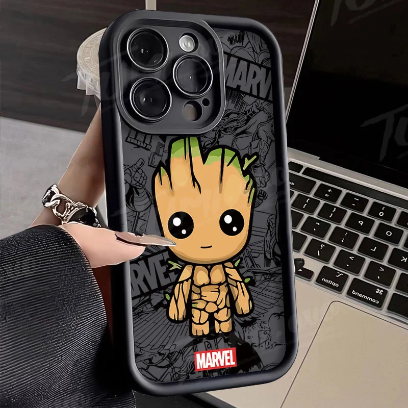 Marvel Spider Man Soft Silicone Phone Case for Xiaomi Redmi Note 13 12 11 Pro Plus 12S 11S 10S 10 9 9S 8 12C 13C Back Cover