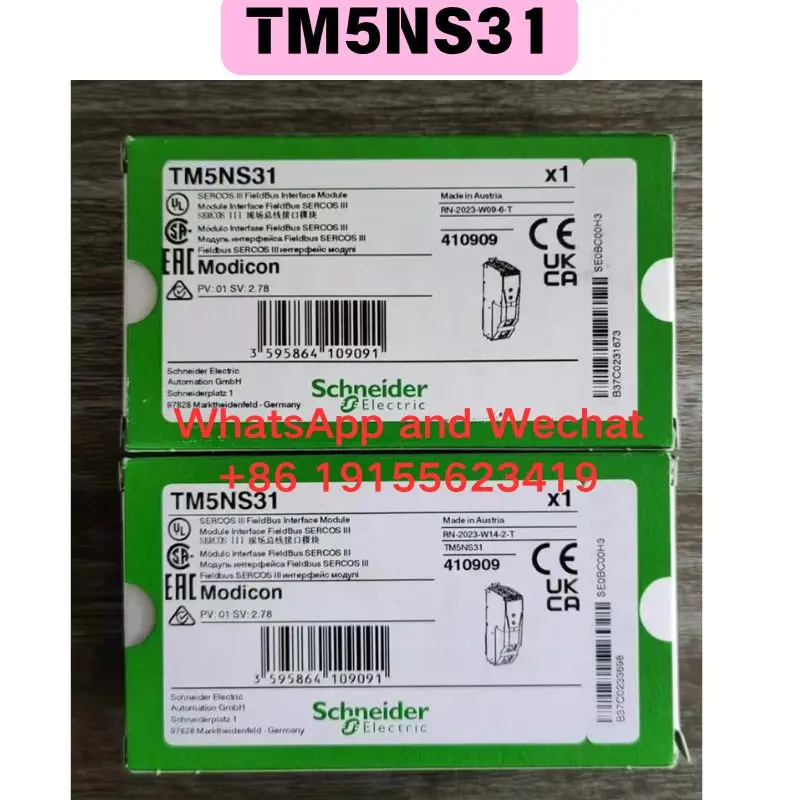 Novo módulo original e usado TM5NS31 Entrega rápida