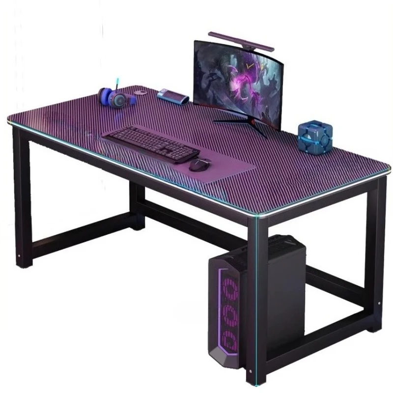 Computer Desk Modern Art Living Room Desktop Double Table  Gaming Bedroom Ergonomic Luxury Table  Chinese Escritorios Furniture