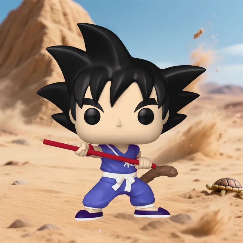Funko Pop Dragon Ball Goku Action Figure Glow In Dark Collectible Model Toy Desktop Decoration For Anime Fans - view 6