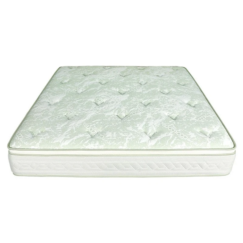 

Moderate soft and hard double mattress for family bedroom, independent bag, spring spine protection ice silk mattress