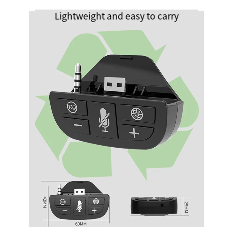 ABSQ-для One S/X/XSX/XSS/ELITE/ELITE2 беспроводной контроллер адаптер для стереогарнитуры игровые аксессуары для игр