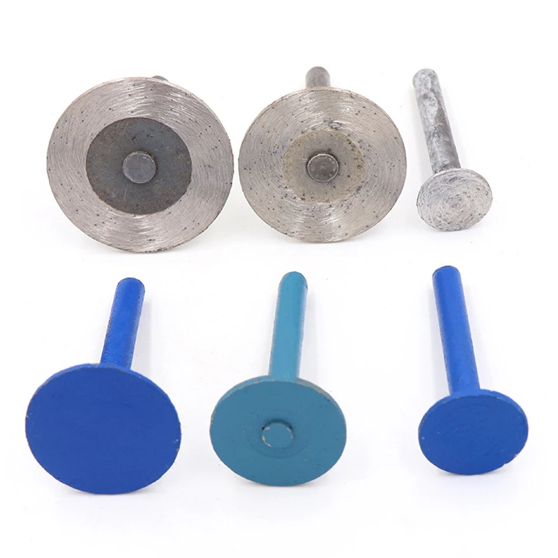 15/20/25/30/35/40mm Diamond Sintering Cutting Grinding Wheel 6mm Shank for Dremel Rotary Tools Cutting of Stone Marble Granite