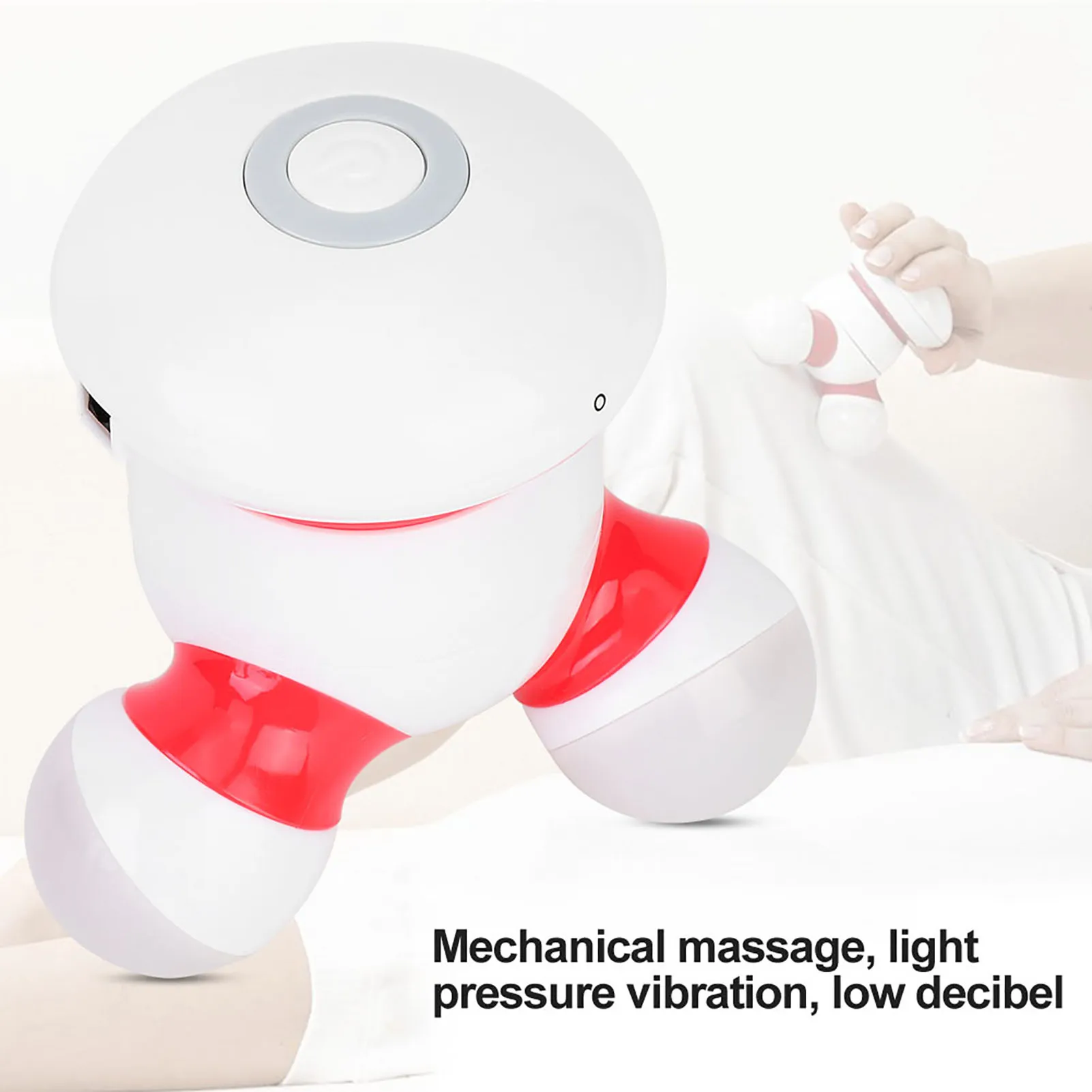

Body Massager Electronic USB Handheld Mini Body Massager Gentle Vibration Massage With LED Light Body Massage With LED Light