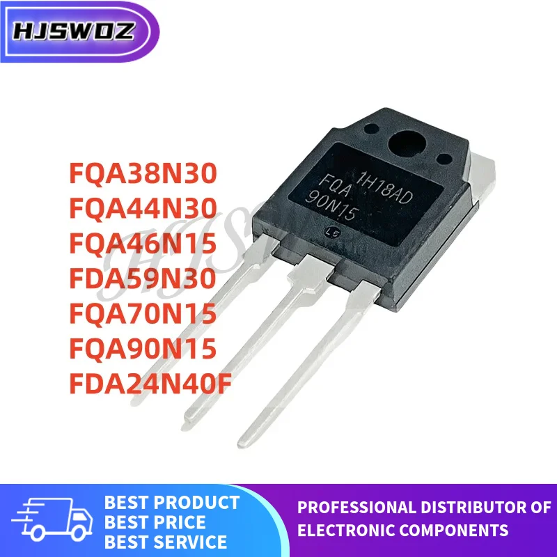 

5 шт. FQA46N15 FQA38N30 FQA70N15 FDA24N40F FQA44N30 FQA90N15 FDA59N30 TO-3P Транзистор Совершенно новый в наличии
