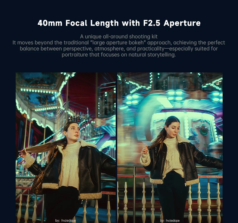 7artisans 40mm F2.5 Autofokus Vollformat-Objektiv mit großer Blende für Sony E A7R A7 V A7C II Nikon Z Z8 Z50II Leica L SL S1M2 – Detail 17