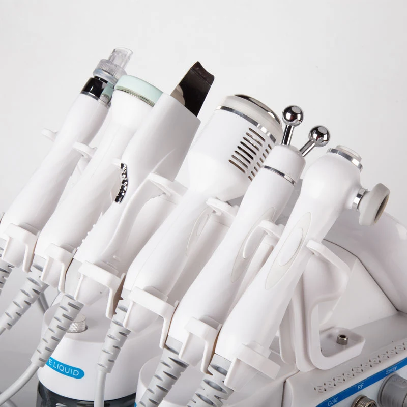 6-in-1 vacuüm gezichtsreiniging Hydrowater Zuurstof Jet Peel Machine Ance Pore Cleaner Gezichtsmassage Kleine bubbel Huidverzorgingsapparaat