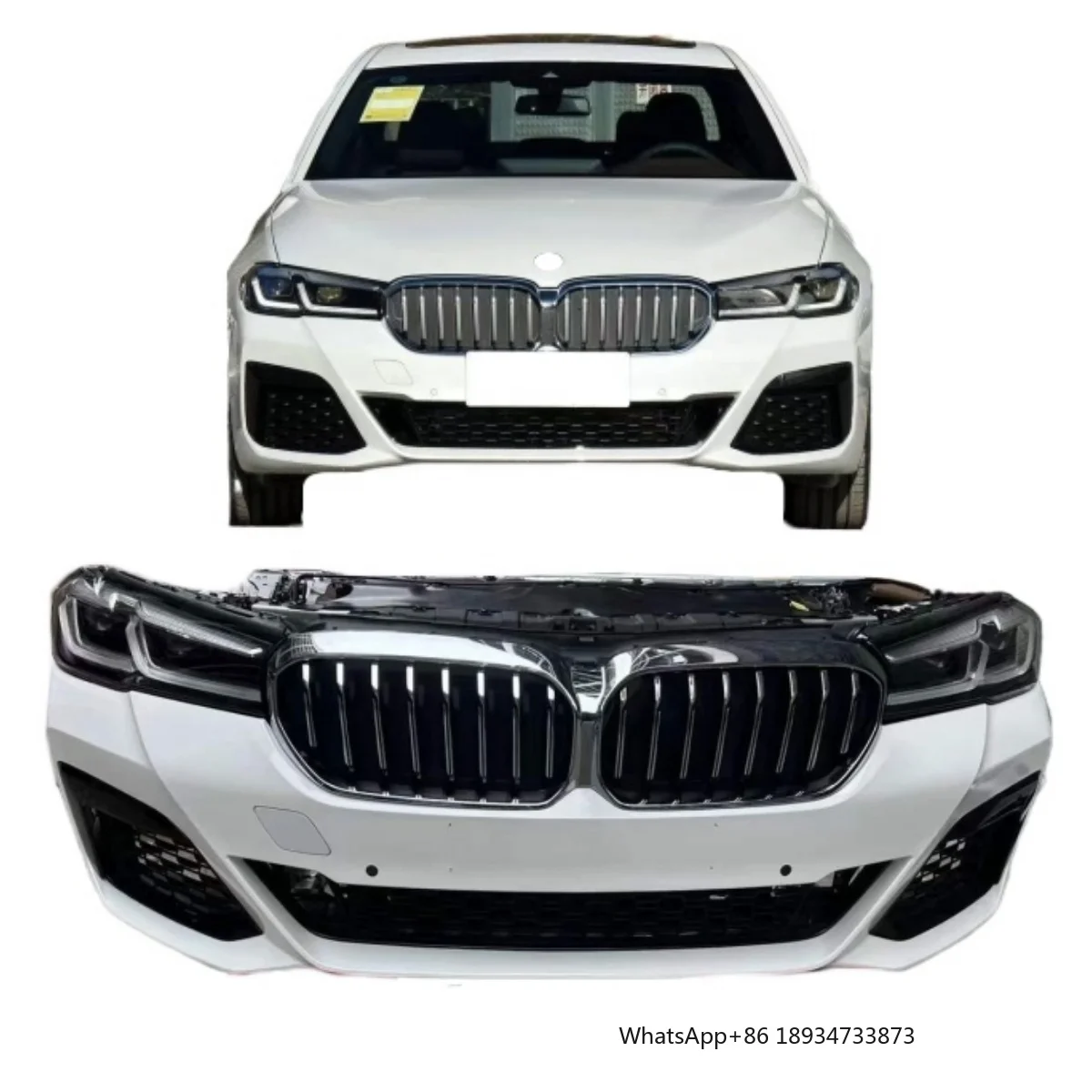 High quality 5 Series G30 Front bumper , factory direct sale For BMW 5 Series G30 Front bumper, front end