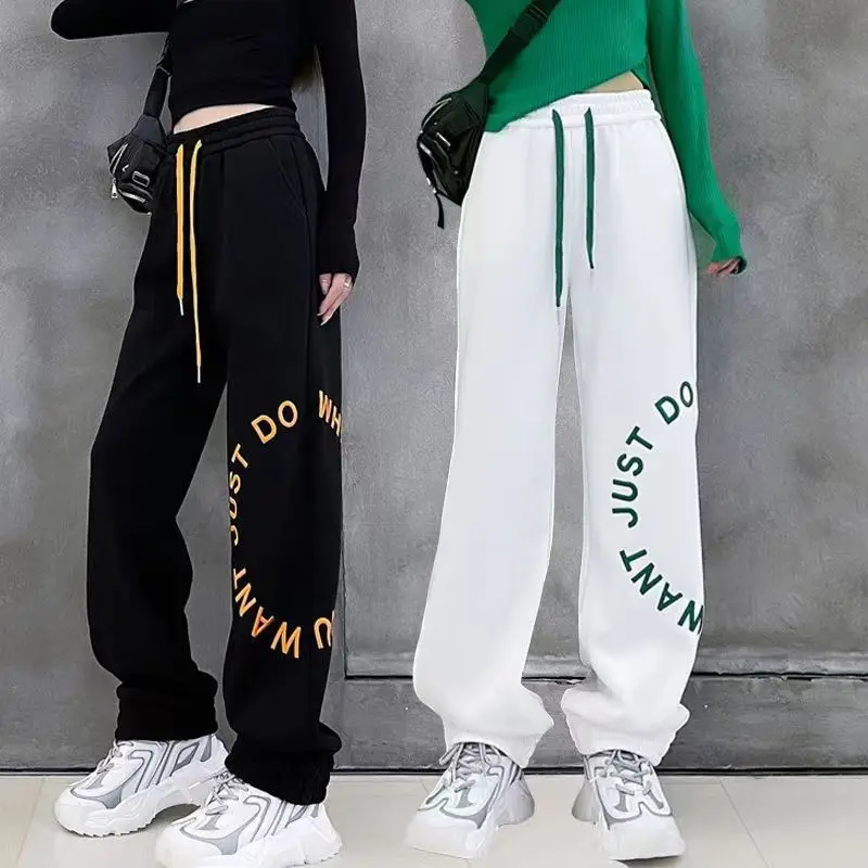 

Autumn Women Sweatpants New Streetwear Baggy Fashion Oversize Sports Pants Spring Joggers Streetwear Trousers Y2k Korean Clothes