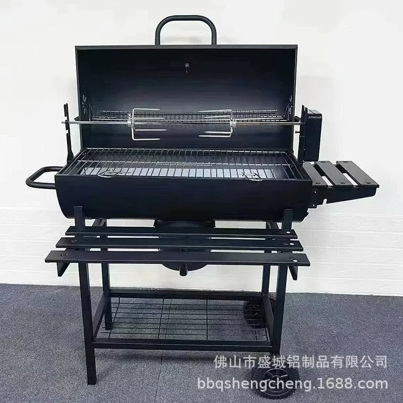 Household BBQ Patio Villa Charcoal BBQ Outdoor Grill American BBQ Electric Grill Braise for 5 People