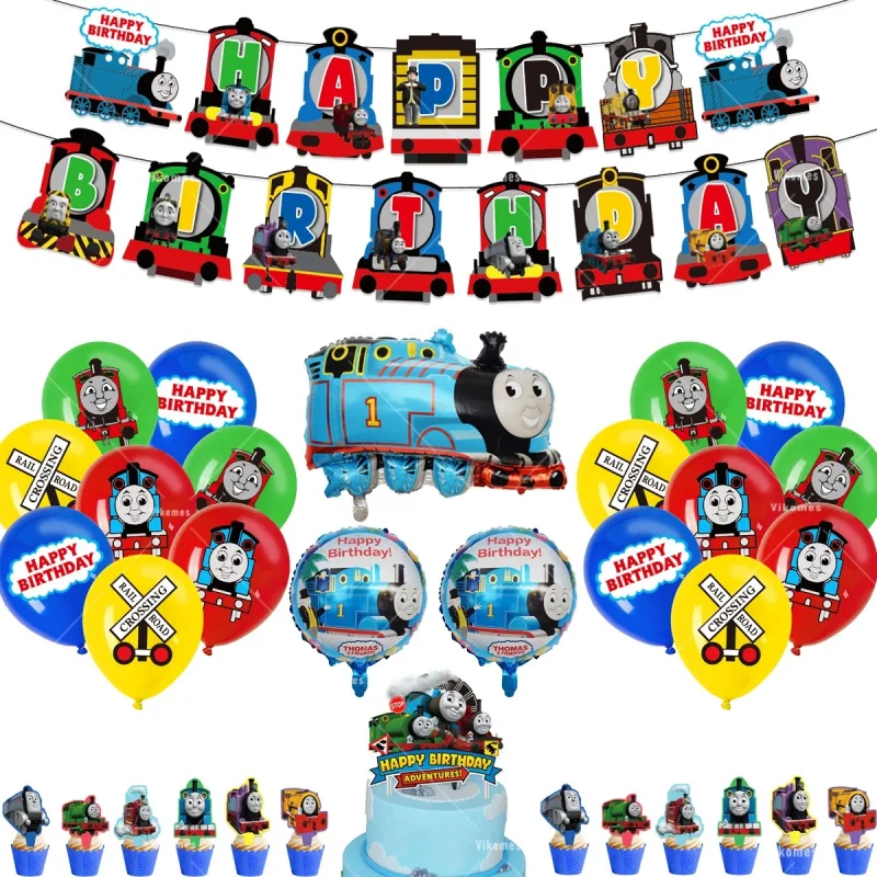 Thomsed The Train Birthday Party Decor Thomas Tableware Tablecloth Plate Cup Balloon Baby Shower Kids Favors Gifts Party Suppli Thomsed The Train Birthday Party Decor Thomas Tableware Tablecloth Plate Cup Balloon Baby Shower Kids Favors Gifts Party Suppli