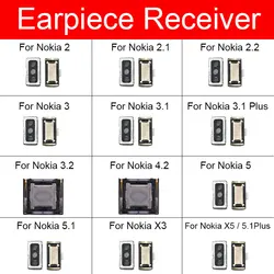 Top Earpiece Flex For Nokia X XL X2 2 2.1 2.2 3 3.1 3.2 4.2 5 5.1 X3 X5 Plus Earphone Headphone Ear Speaker Replacement Parts