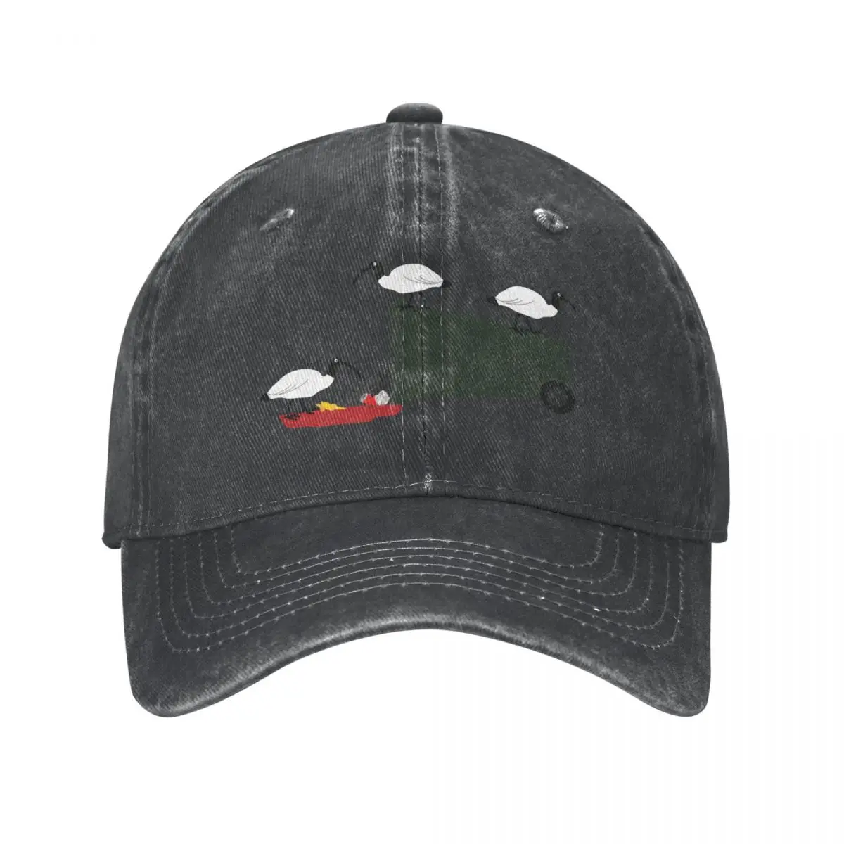 Bin Chickens Eating Lunch on Green Cowboy Hat party Hat Beach Outing Luxury Hat Rave Male Women's