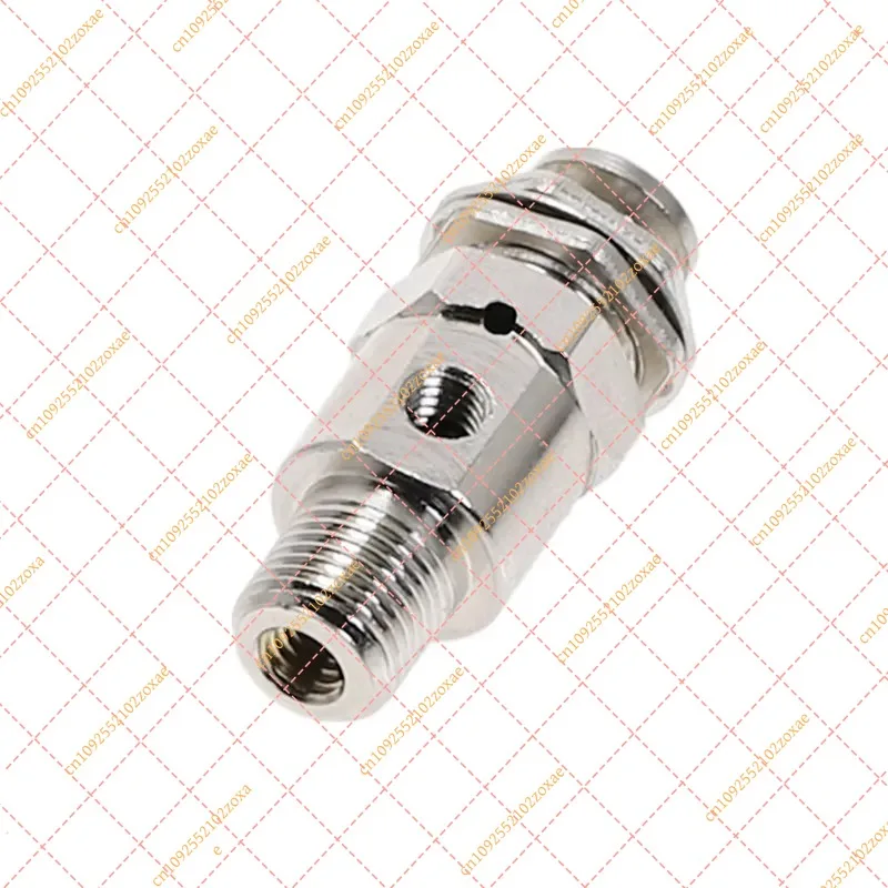 3 Way 2 Position Pneumatic Mechanical Valve M5 Internal 1/8 BSP External Thread Air Exhaust Valve Manual Control Switch