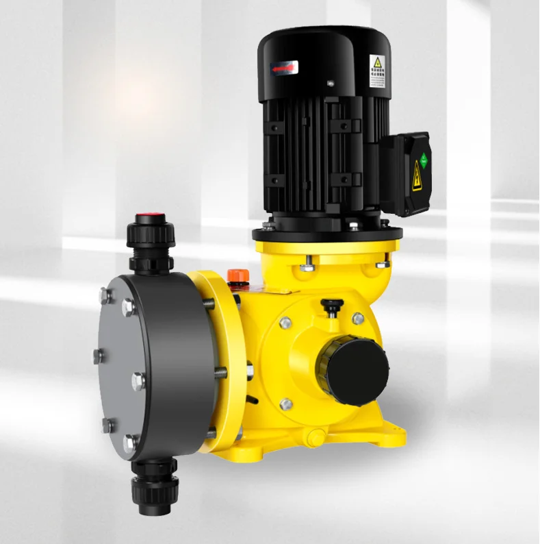 

Electric PP Diaphra Metering Pump for Flocculant Dosing 2.25-1800l/h Flow Range for Water Treatment and Machining Applications