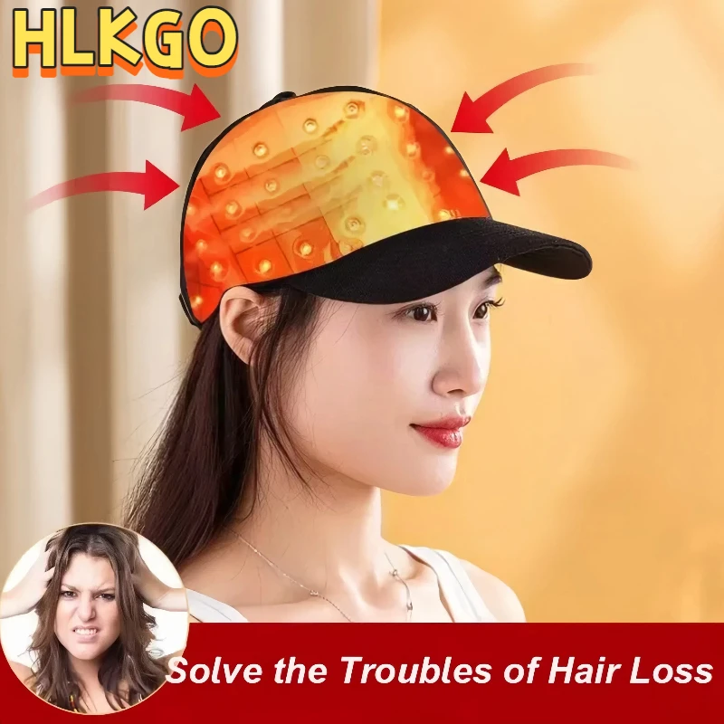 

Низкочастотная лазерная шапочка для роста волос 650 нм LLLT — профессиональная шапочка для восстановления истонченных волос и здоровья кожи головы