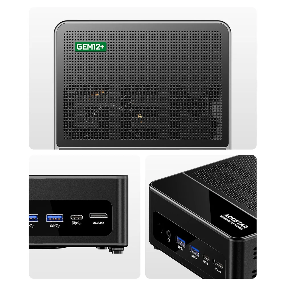 ミニPC AOOSTAR GEM12+ Pro 8845HS 32GB/1TB Amazon.co.jp: AOOSTAR GEM12+ミニPC Ryzen 7 Pro 8845HS 32GB DDR5