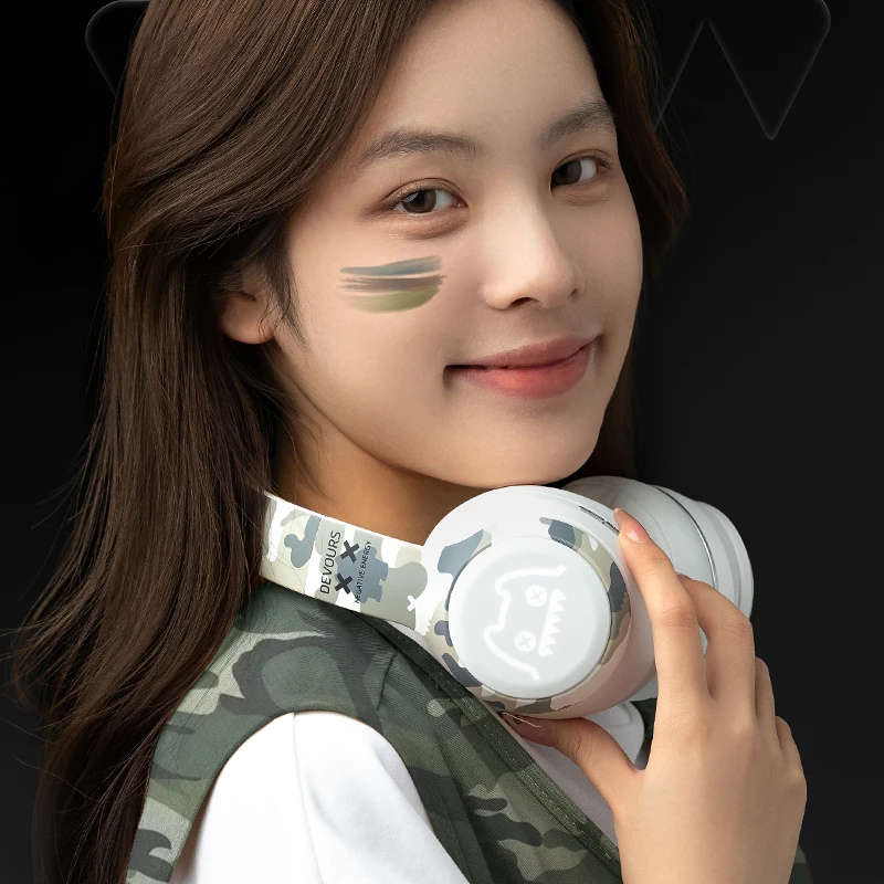 سماعات رأس TOXIN Choice ANC اللاسلكية المانعة للضوضاء HIFI ستيريو رائع باس بلوتوث فوق الأذن سماعة ألعاب رياضية