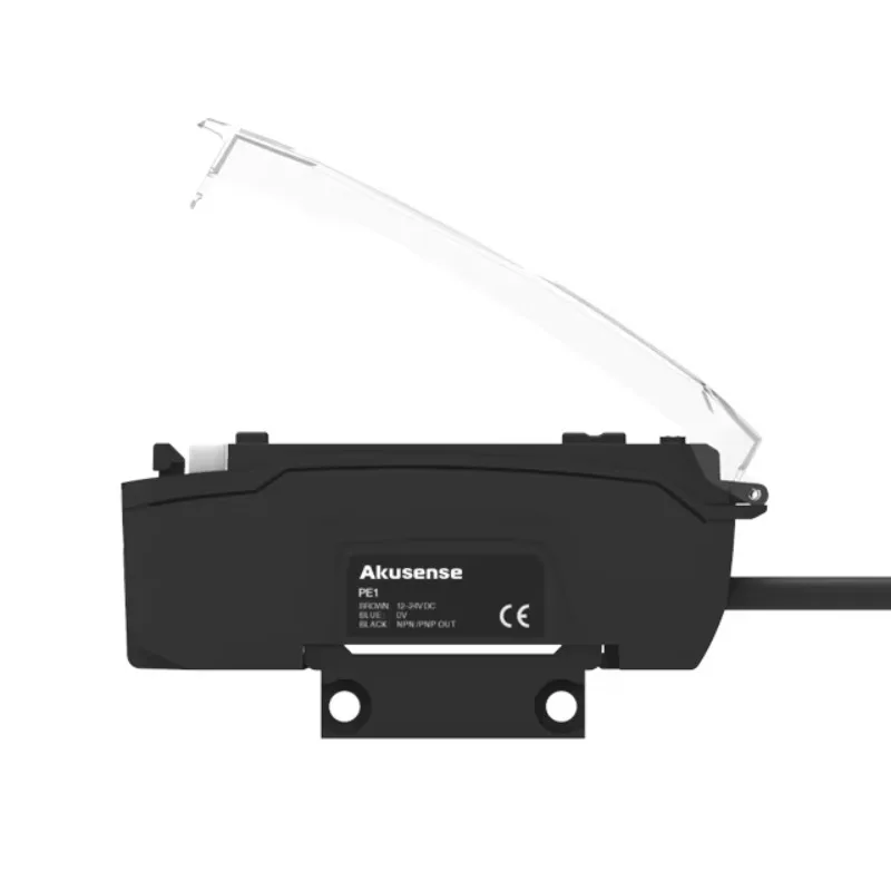 Akusense 2M Digital Fiber Optic Signal Amplifier Cable Diffusive Thrubeam Cylindrical Square Sensor Head Optical Sensors